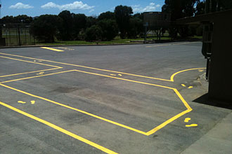 geelong regional linemarking OHS factory warehouse