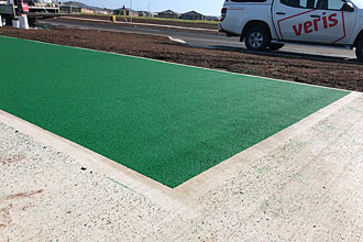 geelong regional linemarking coloured surface treatment OmniGrip CST