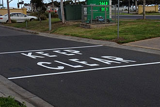 geelong regional linemarking preformed thermoplastic